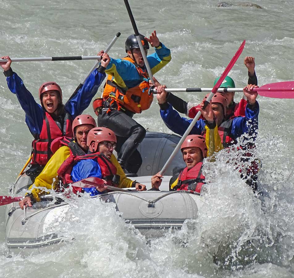 centro rafting in Valle d'Aosta